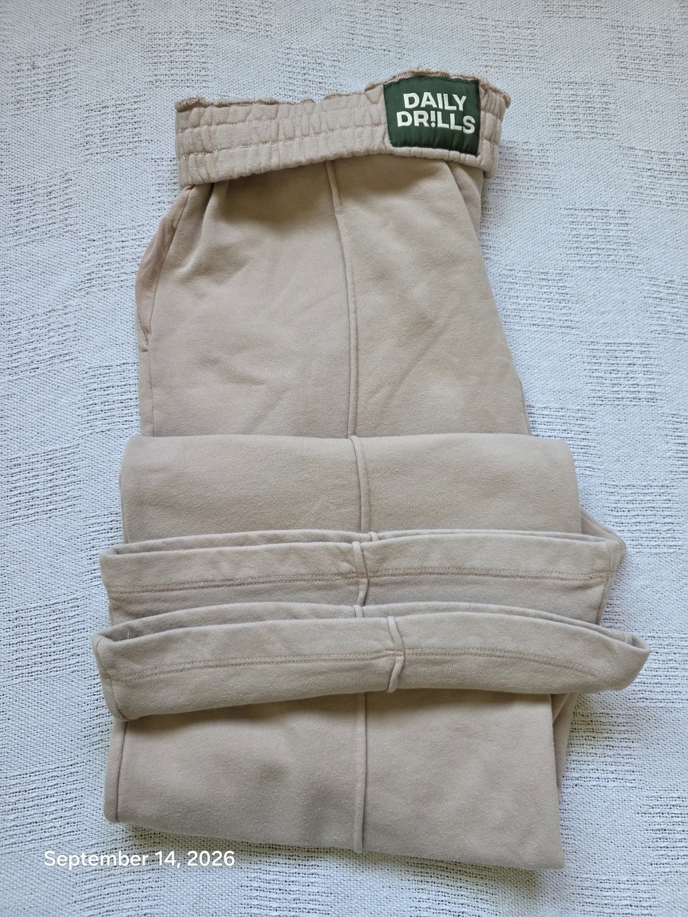 Daily Drills Wide Leg Sweatpants
